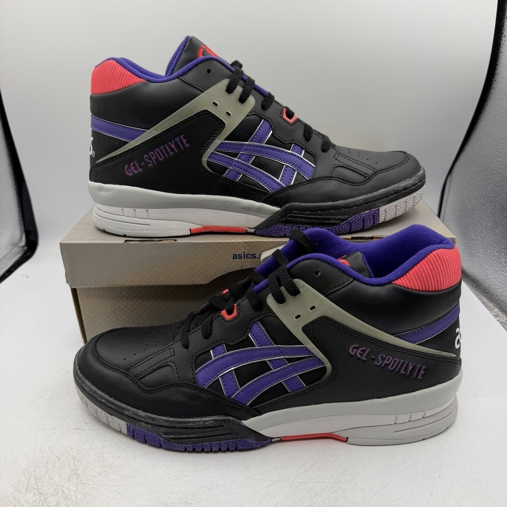 Asics Gel Spotlyte Shoes Mens Sz 11 OG Isiah Thomas Bad Boys Pistons H419L-9030